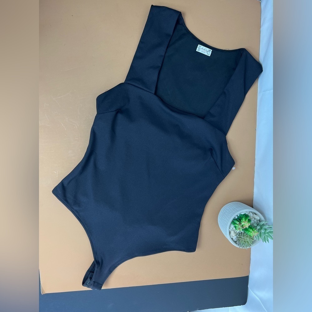 Free People bodysuit black Size M